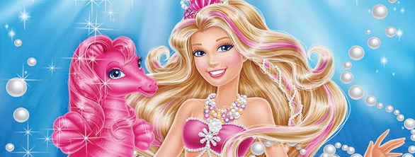 Capa Barbie a Sereia das Pérolas