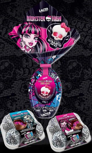 Capa Ovo de Páscoa das Monster High 2014