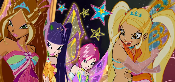 Todas as Winx Enchantix